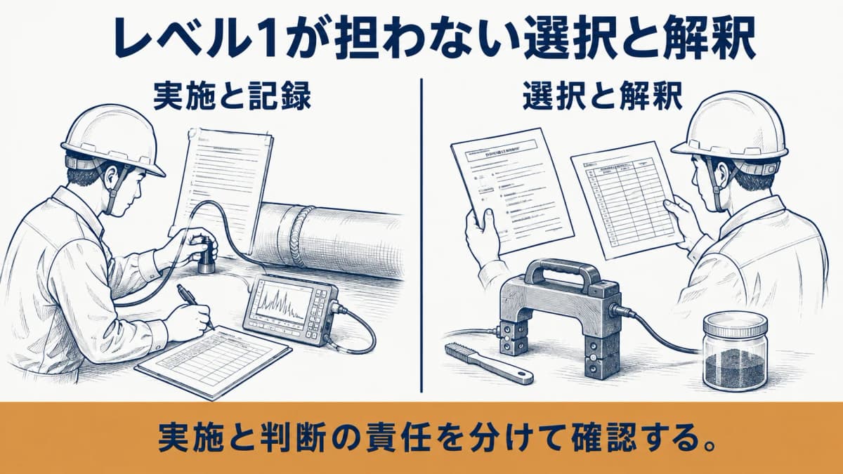 レベル1が担わない選択と解釈