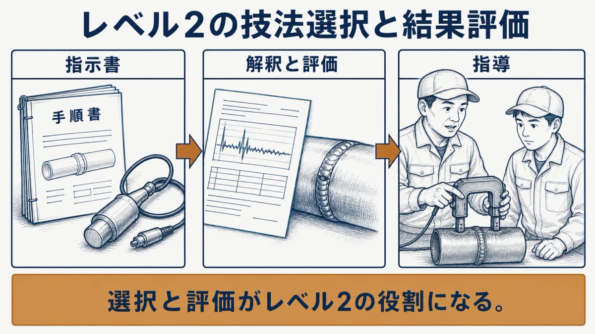 レベル2の技法選択と結果評価